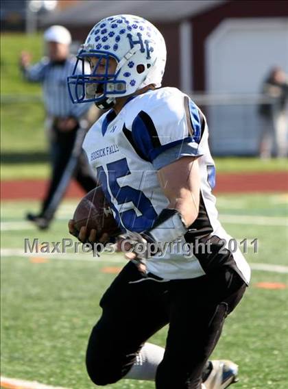 Thumbnail 2 in Hoosick Falls vs. Dobbs Ferry (NYSPHSAA Class C Semifinal) photogallery.