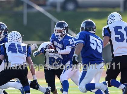 Thumbnail 3 in Hoosick Falls vs. Dobbs Ferry (NYSPHSAA Class C Semifinal) photogallery.