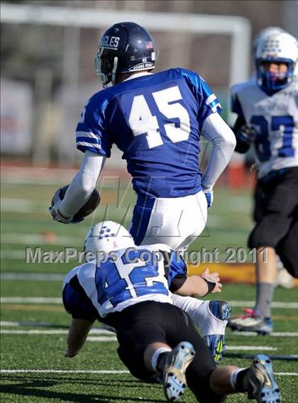 Thumbnail 3 in Hoosick Falls vs. Dobbs Ferry (NYSPHSAA Class C Semifinal) photogallery.