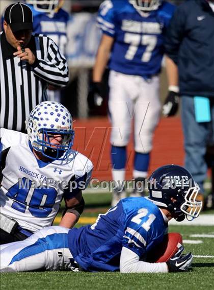 Thumbnail 1 in Hoosick Falls vs. Dobbs Ferry (NYSPHSAA Class C Semifinal) photogallery.