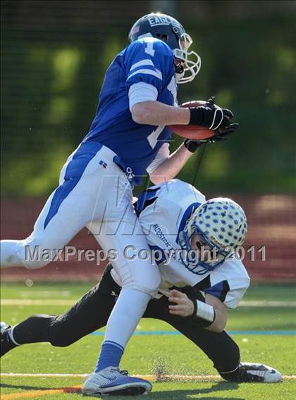 Thumbnail 1 in Hoosick Falls vs. Dobbs Ferry (NYSPHSAA Class C Semifinal) photogallery.