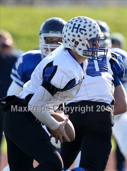 Thumbnail 3 in Hoosick Falls vs. Dobbs Ferry (NYSPHSAA Class C Semifinal) photogallery.