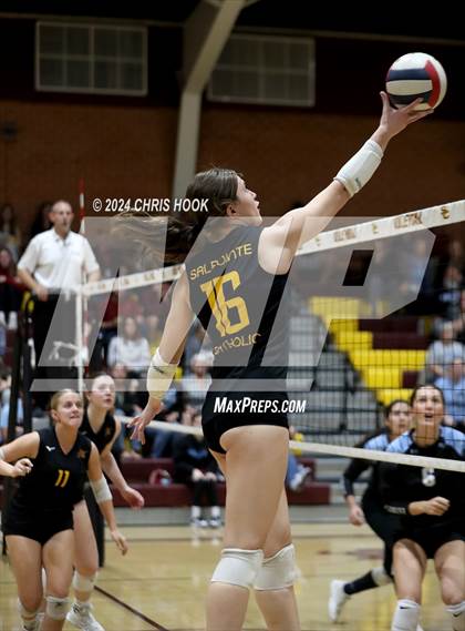 Thumbnail 2 in Estrella Foothills vs. Salpointe Catholic (AIA 4A Semifinal) photogallery.