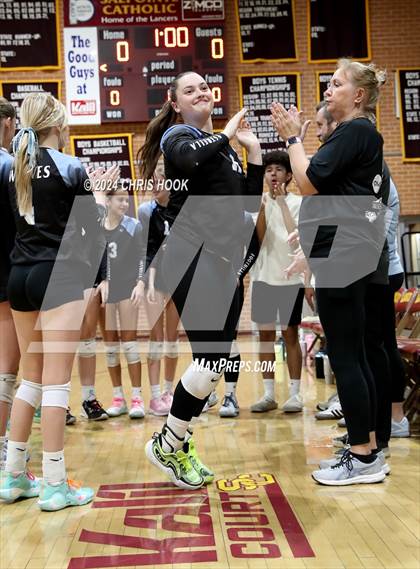 Thumbnail 2 in Estrella Foothills vs. Salpointe Catholic (AIA 4A Semifinal) photogallery.
