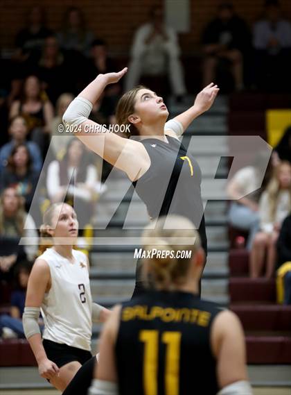 Thumbnail 3 in Estrella Foothills vs. Salpointe Catholic (AIA 4A Semifinal) photogallery.