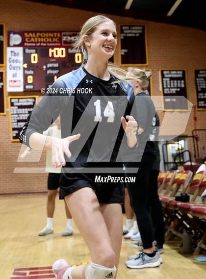 Thumbnail 3 in Estrella Foothills vs. Salpointe Catholic (AIA 4A Semifinal) photogallery.