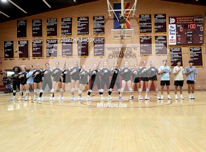 Thumbnail 3 in Estrella Foothills vs. Salpointe Catholic (AIA 4A Semifinal) photogallery.