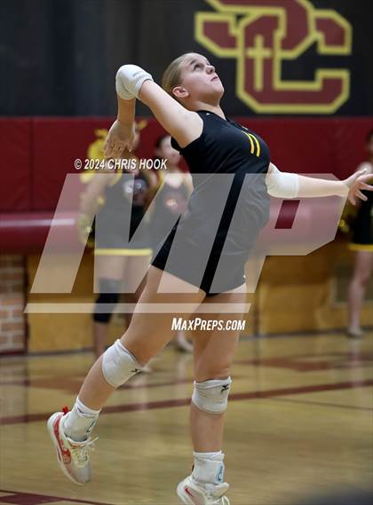 Thumbnail 3 in Estrella Foothills vs. Salpointe Catholic (AIA 4A Semifinal) photogallery.