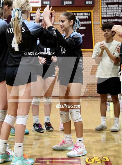 Thumbnail 3 in Estrella Foothills vs. Salpointe Catholic (AIA 4A Semifinal) photogallery.