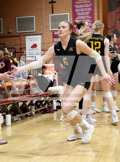 Thumbnail 2 in Estrella Foothills vs. Salpointe Catholic (AIA 4A Semifinal) photogallery.