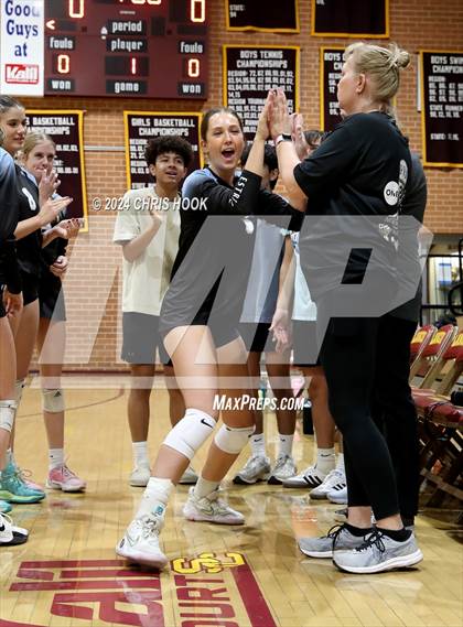 Thumbnail 2 in Estrella Foothills vs. Salpointe Catholic (AIA 4A Semifinal) photogallery.