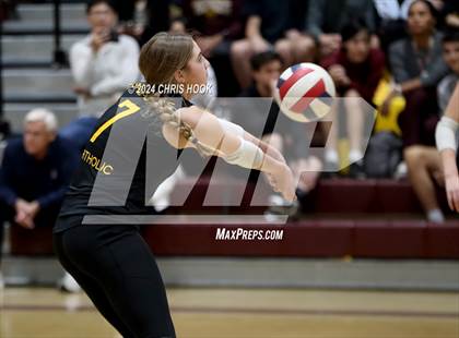 Thumbnail 3 in Estrella Foothills vs. Salpointe Catholic (AIA 4A Semifinal) photogallery.