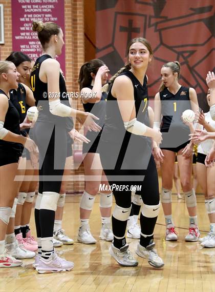 Thumbnail 1 in Estrella Foothills vs. Salpointe Catholic (AIA 4A Semifinal) photogallery.