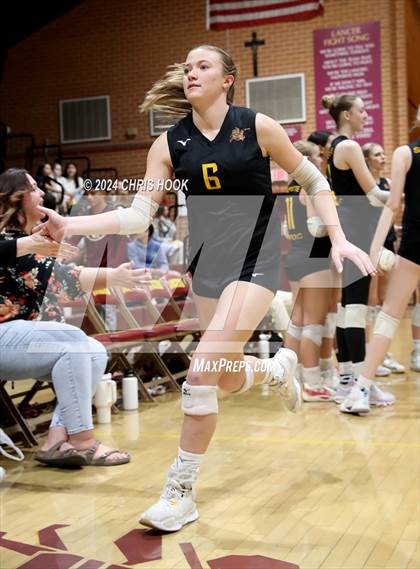 Thumbnail 3 in Estrella Foothills vs. Salpointe Catholic (AIA 4A Semifinal) photogallery.