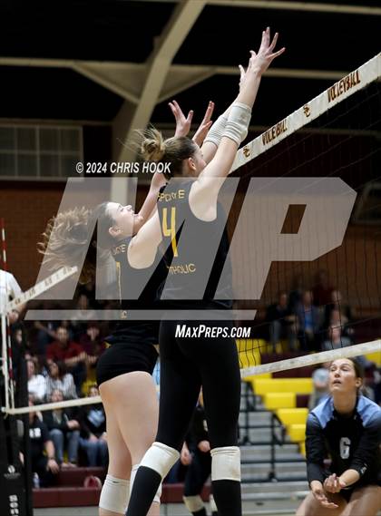 Thumbnail 2 in Estrella Foothills vs. Salpointe Catholic (AIA 4A Semifinal) photogallery.