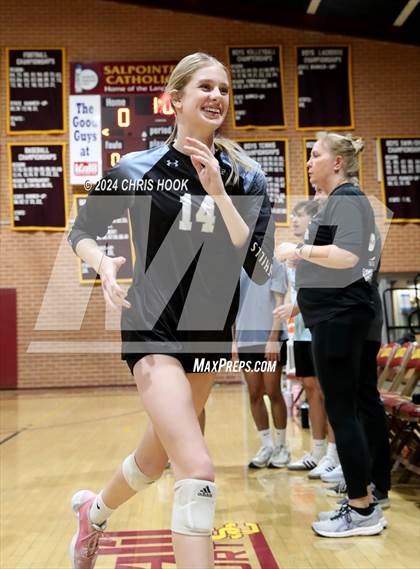 Thumbnail 2 in Estrella Foothills vs. Salpointe Catholic (AIA 4A Semifinal) photogallery.