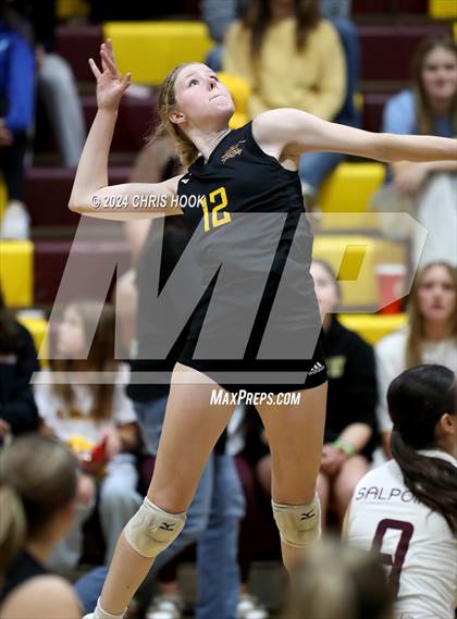 Thumbnail 1 in Estrella Foothills vs. Salpointe Catholic (AIA 4A Semifinal) photogallery.