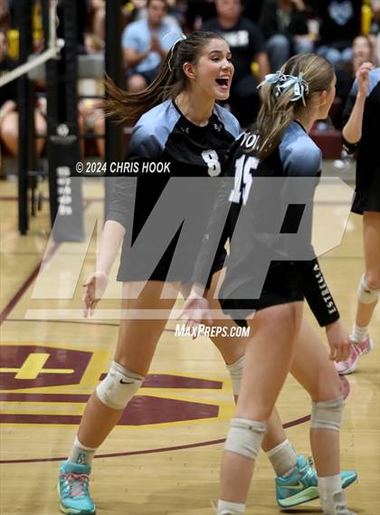 Thumbnail 3 in Estrella Foothills vs. Salpointe Catholic (AIA 4A Semifinal) photogallery.