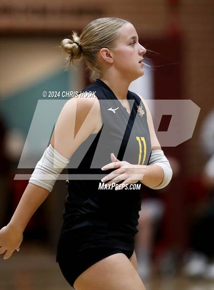 Thumbnail 3 in Estrella Foothills vs. Salpointe Catholic (AIA 4A Semifinal) photogallery.