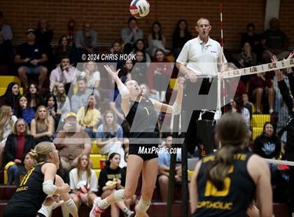 Thumbnail 1 in Estrella Foothills vs. Salpointe Catholic (AIA 4A Semifinal) photogallery.