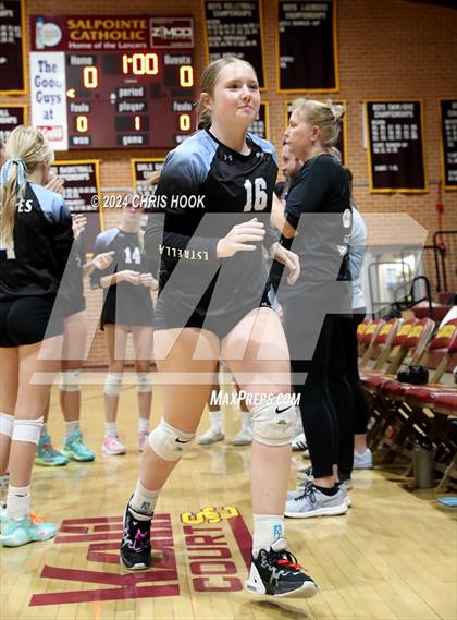 Thumbnail 3 in Estrella Foothills vs. Salpointe Catholic (AIA 4A Semifinal) photogallery.