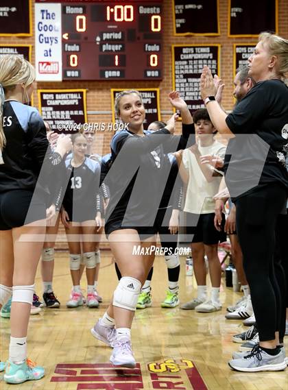 Thumbnail 3 in Estrella Foothills vs. Salpointe Catholic (AIA 4A Semifinal) photogallery.
