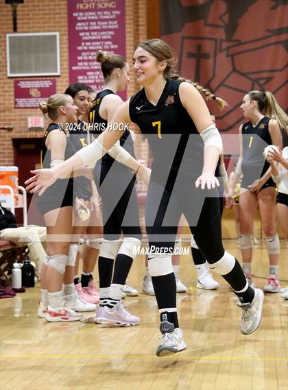 Thumbnail 2 in Estrella Foothills vs. Salpointe Catholic (AIA 4A Semifinal) photogallery.