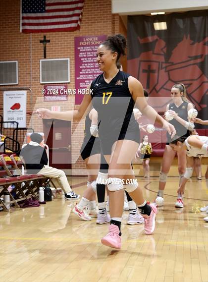 Thumbnail 2 in Estrella Foothills vs. Salpointe Catholic (AIA 4A Semifinal) photogallery.