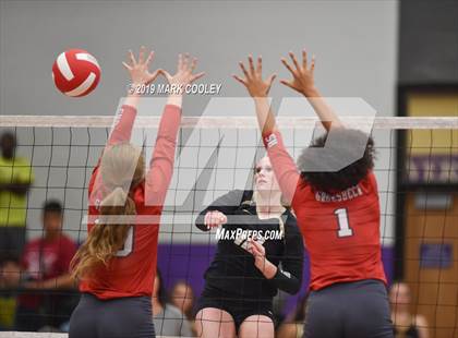 Thumbnail 1 in McGregor vs Groesbeck (UIL 3A Bi-District) photogallery.