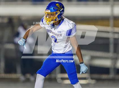 Thumbnail 2 in Brunswick vs Mundy's Mill (GHSA 6A Round 1) photogallery.