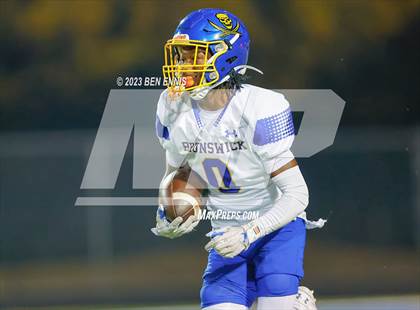 Thumbnail 2 in Brunswick vs Mundy's Mill (GHSA 6A Round 1) photogallery.