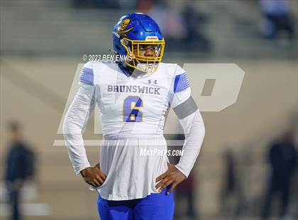 Thumbnail 1 in Brunswick vs Mundy's Mill (GHSA 6A Round 1) photogallery.