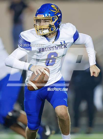 Thumbnail 1 in Brunswick vs Mundy's Mill (GHSA 6A Round 1) photogallery.