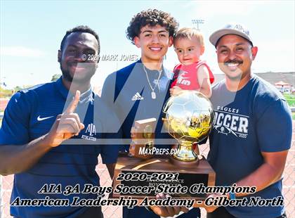 Thumbnail 1 in Phoenix Country Day vs. American Leadership Academy - Gilbert North (AIA 3A Final - Awards) photogallery.