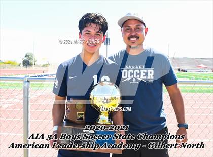 Thumbnail 2 in Phoenix Country Day vs. American Leadership Academy - Gilbert North (AIA 3A Final - Awards) photogallery.