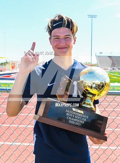 Thumbnail 1 in Phoenix Country Day vs. American Leadership Academy - Gilbert North (AIA 3A Final - Awards) photogallery.