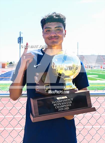 Thumbnail 3 in Phoenix Country Day vs. American Leadership Academy - Gilbert North (AIA 3A Final - Awards) photogallery.