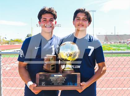 Thumbnail 3 in Phoenix Country Day vs. American Leadership Academy - Gilbert North (AIA 3A Final - Awards) photogallery.