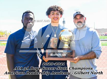Thumbnail 1 in Phoenix Country Day vs. American Leadership Academy - Gilbert North (AIA 3A Final - Awards) photogallery.