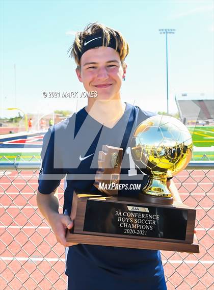 Thumbnail 2 in Phoenix Country Day vs. American Leadership Academy - Gilbert North (AIA 3A Final - Awards) photogallery.