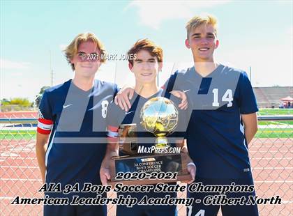 Thumbnail 2 in Phoenix Country Day vs. American Leadership Academy - Gilbert North (AIA 3A Final - Awards) photogallery.