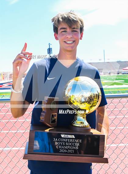 Thumbnail 2 in Phoenix Country Day vs. American Leadership Academy - Gilbert North (AIA 3A Final - Awards) photogallery.