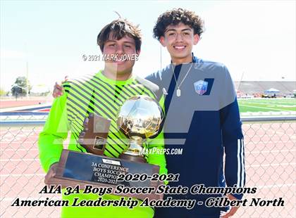 Thumbnail 1 in Phoenix Country Day vs. American Leadership Academy - Gilbert North (AIA 3A Final - Awards) photogallery.