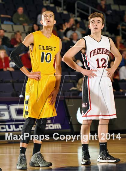 Thumbnail 2 in Gilbert vs. Chaparral (Hoophall West Tournament) photogallery.