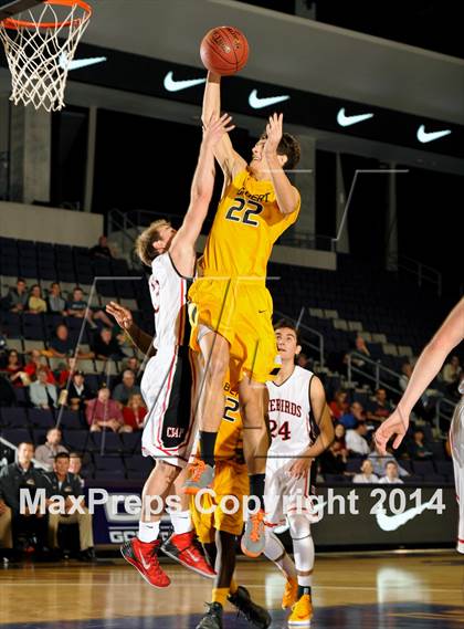 Thumbnail 1 in Gilbert vs. Chaparral (Hoophall West Tournament) photogallery.