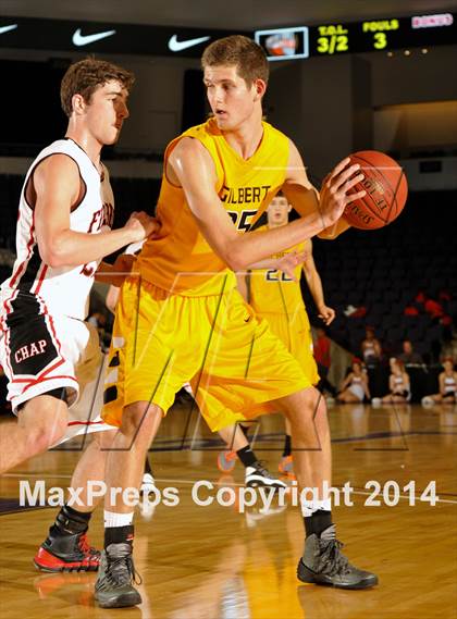 Thumbnail 1 in Gilbert vs. Chaparral (Hoophall West Tournament) photogallery.