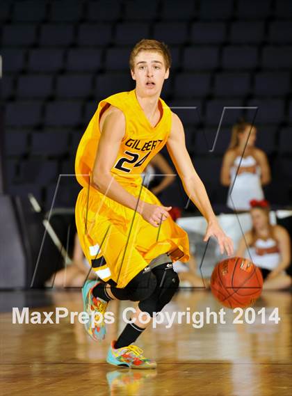 Thumbnail 2 in Gilbert vs. Chaparral (Hoophall West Tournament) photogallery.