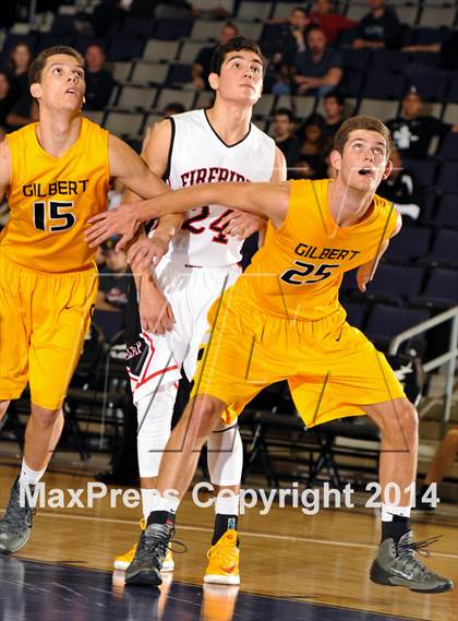 Thumbnail 3 in Gilbert vs. Chaparral (Hoophall West Tournament) photogallery.
