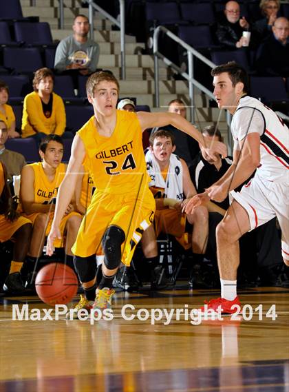 Thumbnail 2 in Gilbert vs. Chaparral (Hoophall West Tournament) photogallery.