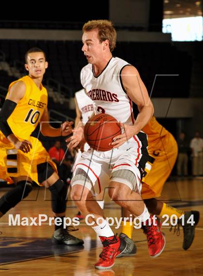 Thumbnail 2 in Gilbert vs. Chaparral (Hoophall West Tournament) photogallery.